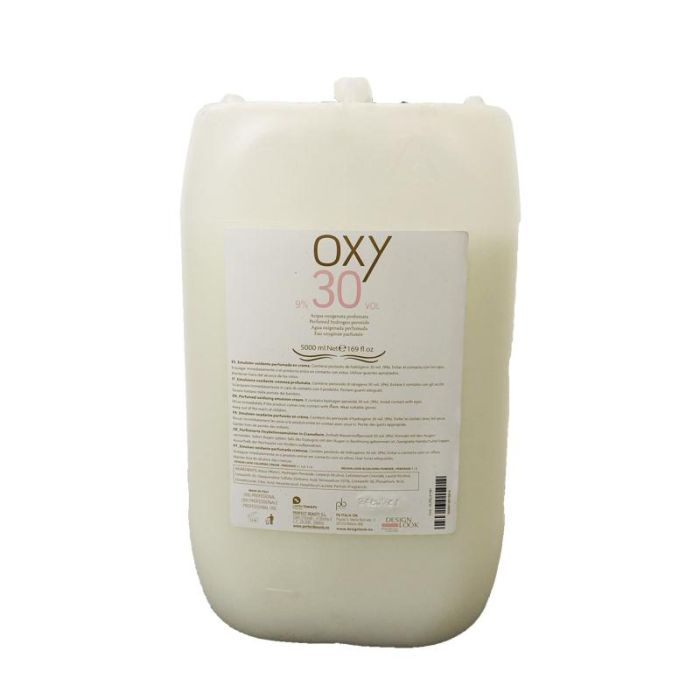 Emulsión Oxidante Perfumada En Crema 9% 30 Vol 5000 mL Design Look