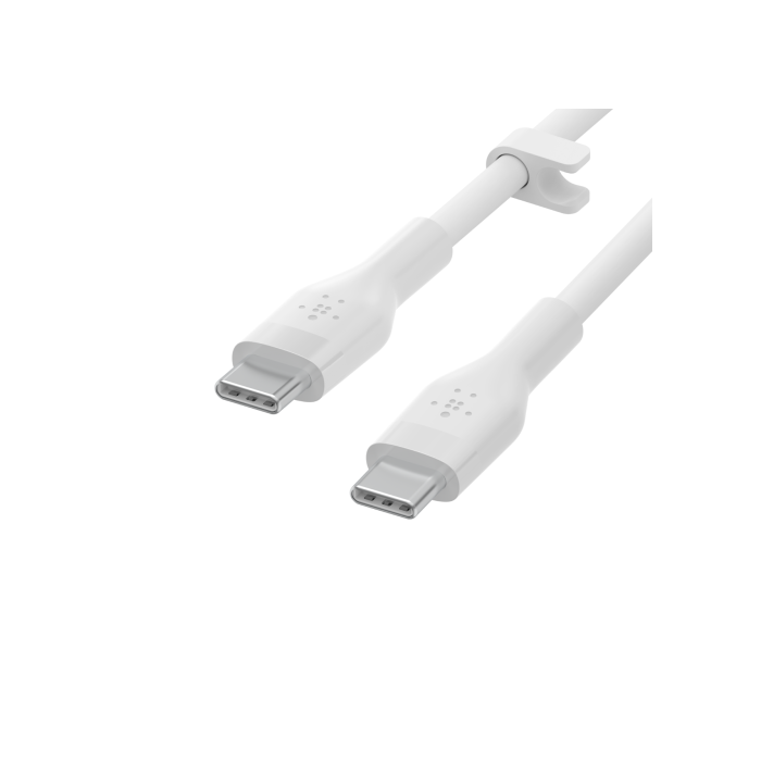 Cable USB C Belkin Negro/Blanco (2 Unidades) 3