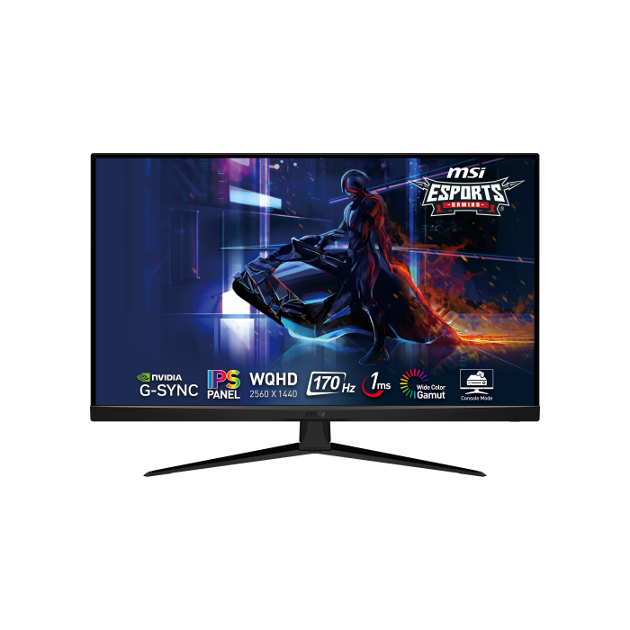 MSI G321Q pantalla para PC 80 cm (31.5") 2560 x 1440 Pixeles Wide Quad HD Negro