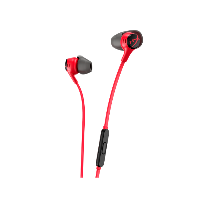 Auriculares con Micrófono Hyperx Earbuds II Rojo