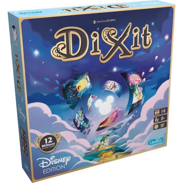 Asmodee ASM3558380107071 Dixit Disney Juego de Mesa de Imaginación para 3 a 6 personas