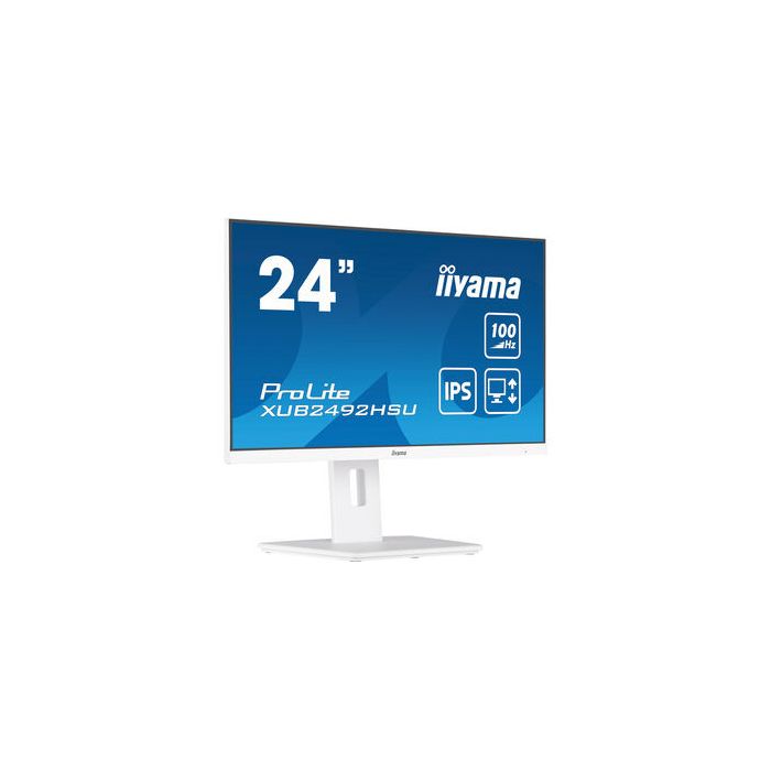 iiyama XUB2492HSU-W6 pantalla para PC 60,5 cm (23.8") 1920 x 1080 Pixeles Full HD LED Blanco 2