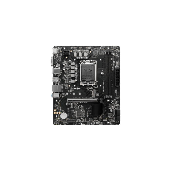 MSI PRO H610M-E Intel H610 LGA 1700 micro ATX 1