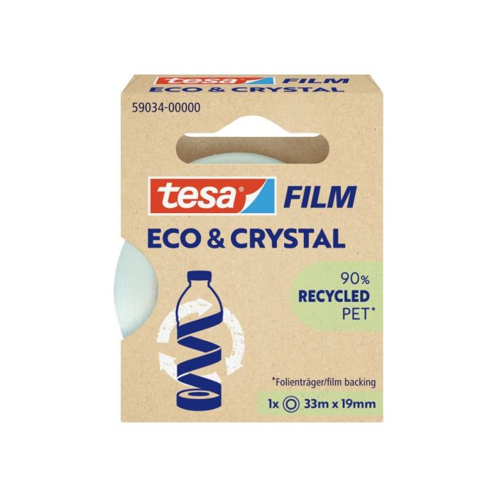 CINTA ADHESIVA TESAFILM ECO&amp;PREMIUM 33:19 HFB TESA TAPE 59034-00000-00