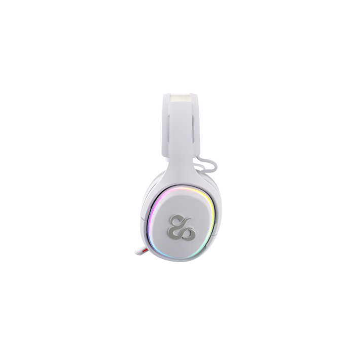 Newskill Gaming NS-HS-ATON-WH auricular y casco Auriculares Inalámbrico y alámbrico Diadema Juego USB Tipo C Bluetooth Blanco 5