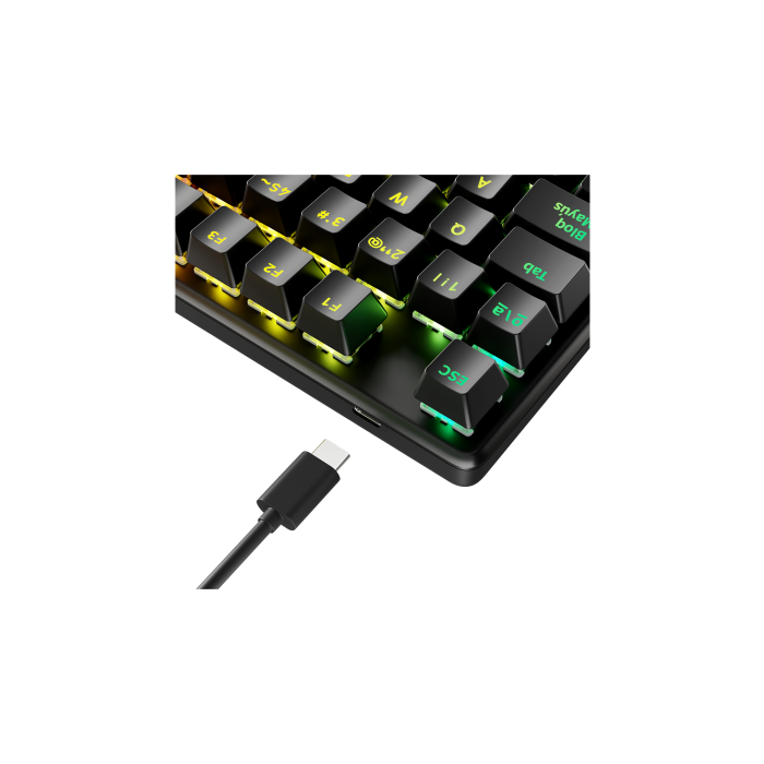 Newskill Gaming NS-KB-SERIKEV2-TKL teclado USB QWERTY Español Negro 6