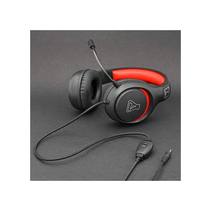 Gaming Headset -Compatible Pc, Ps4, Xboxone -Red 1