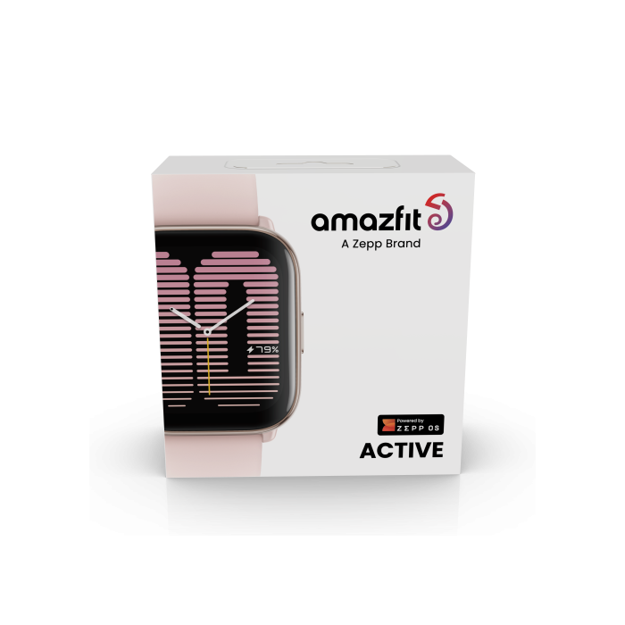 Amazfit Active 4,45 cm (1.75") AMOLED Digital 390 x 450 Pixeles Pantalla táctil Rosa GPS (satélite) 7