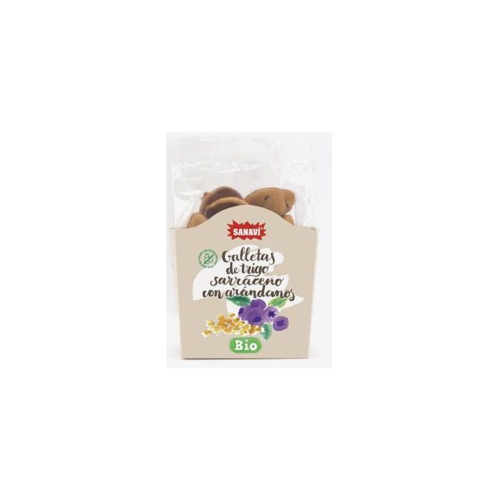 Galletas De Trigo Sarraceno Con Arandanos 150G Bio