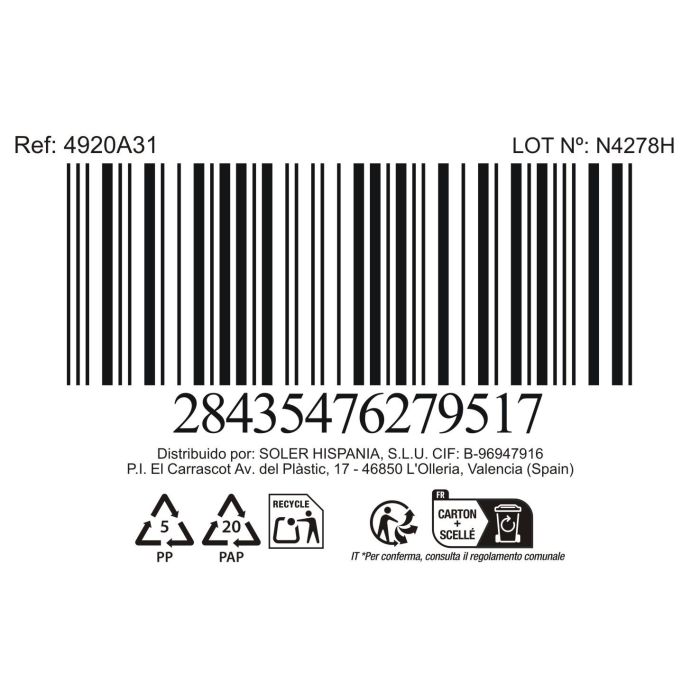 La Mediterranea Mug 230 ml Macarella Green (48 Unidades) 2