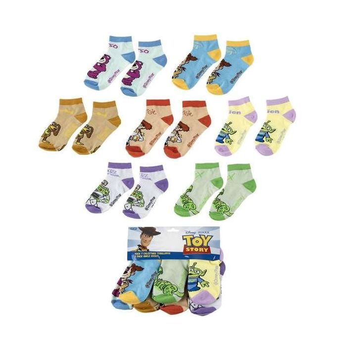 Cerdá Pack Calcetines Tobillero Toy Story Talla 27/30 Modelos Surtidos 1