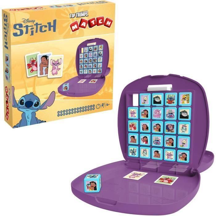 Winning Moves WIN5036905060448 Match - Juego de mesa de movimientos - Stitch 2025