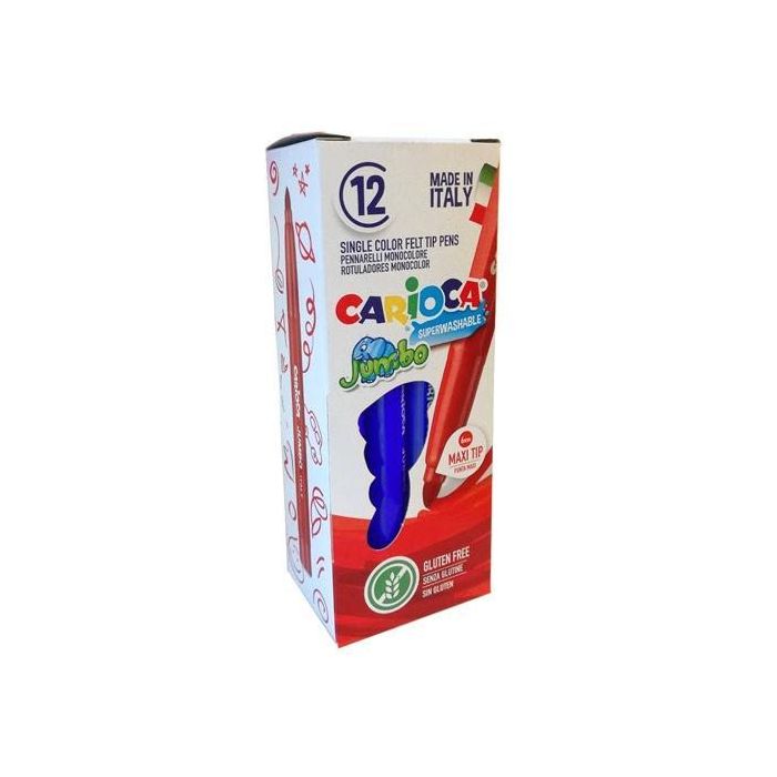 Carioca Rotulador Jumbo Punta Maxi Azul Caja 12 Ud Carioca Rotulador Jumbo Punta Maxi Azul Caja 12 Ud