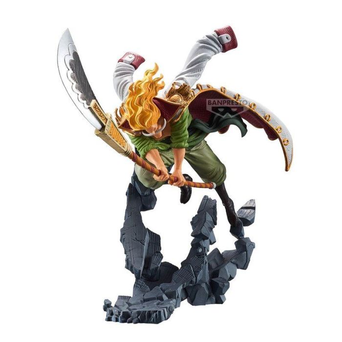 Banpresto One Piece Manhood Special - Figura Edward Newgate (Barbablanca), 10 cm, PVC y ABS, con base 1