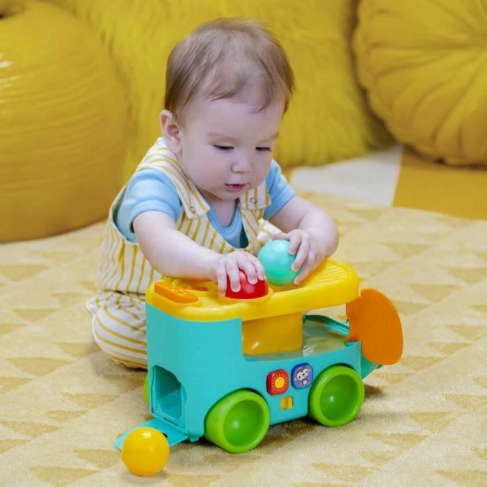 Bright Starts BRI0074451168275 Autobús Safari Elefantes Lanzador Tobogán Pelotas, 3 Pelotas, Luz, +30 Canciones y Melodías, 6+ meses 3 Bright Starts BRI0074451168275 Autobús Safari Elefantes Lanzador Tobogán Pelotas, 3 Pelotas, Luz, +30 Canciones y Melodías, 6+ meses 3