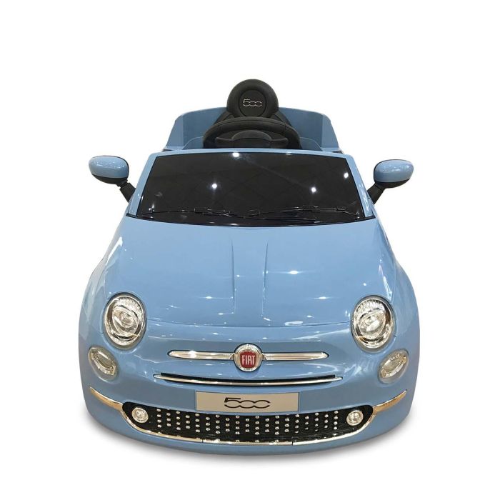 Tachan Fiat 500 6V Coche Eléctrico Infantil con Radio Control 2.4G y Mando para Padres, Batería Recargable, Luces, Sonidos y USB Azul 3 Tachan Fiat 500 6V Coche Eléctrico Infantil con Radio Control 2.4G y Mando para Padres, Batería Recargable, Luces, Sonidos y USB Azul 3