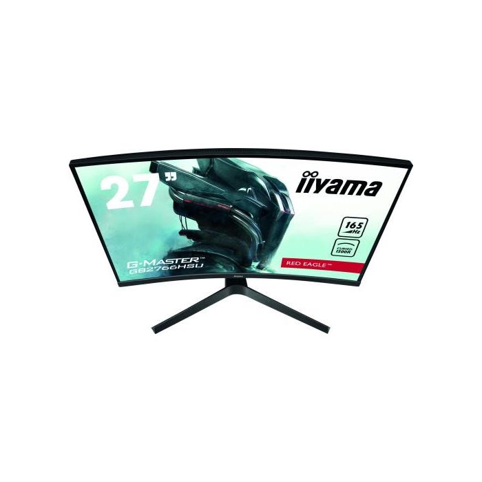 Iiyama GB2766HSU-B1 Monitor Gaming 27" FHD 1ms 165Hz VA Curvo 1500R Negro Altavoces VESA HDMI DisplayPort USB 3 Iiyama GB2766HSU-B1 Monitor Gaming 27" FHD 1ms 165Hz VA Curvo 1500R Negro Altavoces VESA HDMI DisplayPort USB 3