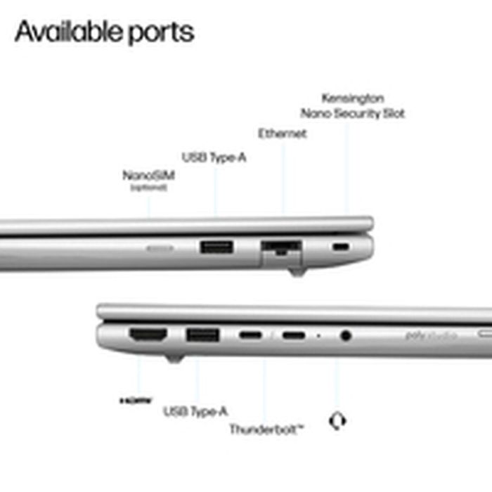 Laptop HP AD3A0ET#ABE 14" intel core ultra 7 16 GB RAM 512 GB SSD 1