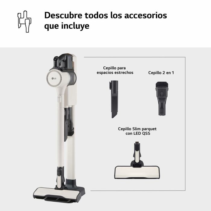 Aspirador Escoba Ciclónico Inalámbrico LG CORDZEROA9K-LITE1C 15 Aspirador Escoba Ciclónico Inalámbrico LG CORDZEROA9K-LITE1C 15