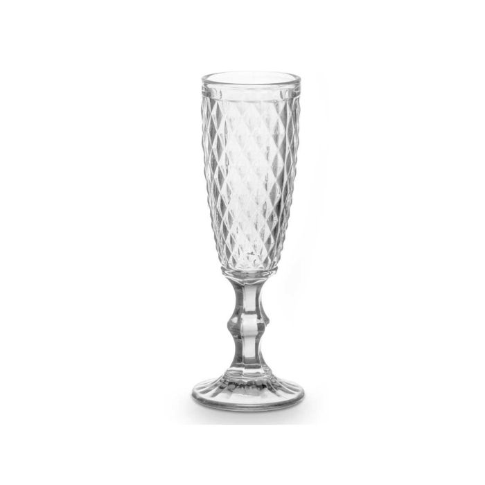 Copa Cava Diamante Transparente 170 Ml Vivalto 7X20CM (24 Unidades) 1 Copa Cava Diamante Transparente 170 Ml Vivalto 7X20CM (24 Unidades) 1