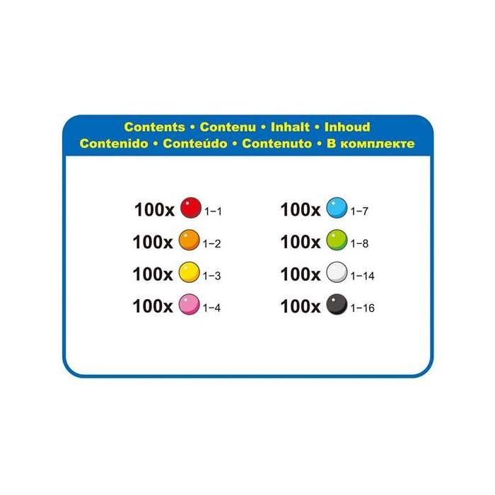 Epoch Set de Abalorios Sólidos Aquabeads con Más de 800 Abalorios para Niños a partir de 4 Años 4