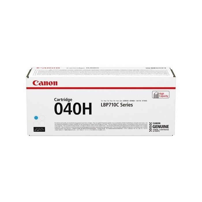 Canon Tóner 040HC Original Alta Capacidad Cian para Canon LBP710 y LBP712