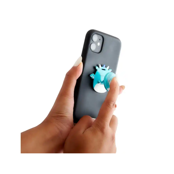 Wondee Soporte y Agarre para Móvil Squishmallows Grip Tatiana - Atril y Protector con Pegatina Reutilizable, Universal