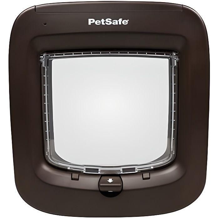 Puerta para gatos con microchip PETSAFE - Marrón Puerta para gatos con microchip PETSAFE - Marrón