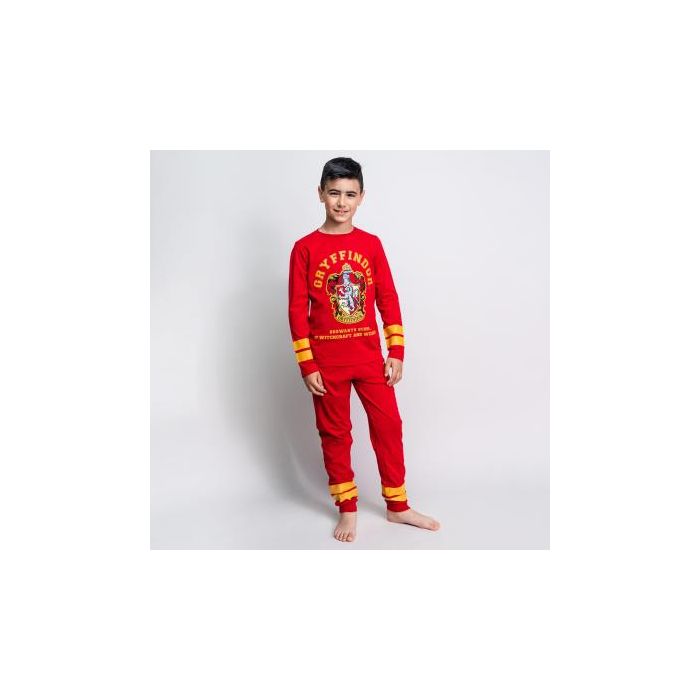 Pijama Infantil Harry Potter Rojo 3