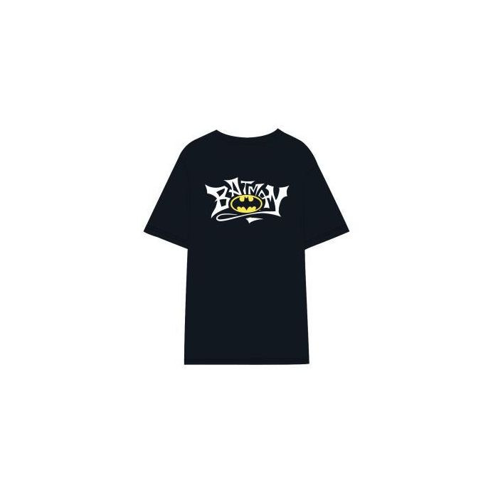 Camiseta Corta Single Jersey Batman Negro 1