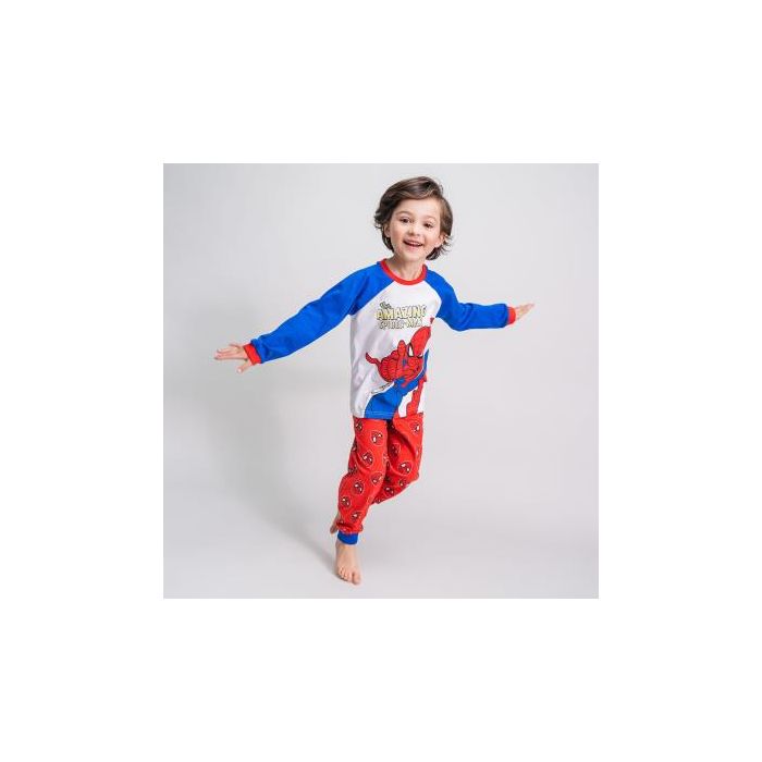 Pijama Infantil Spider-Man Rojo 3