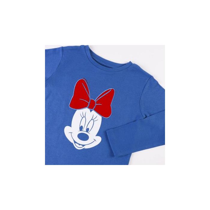 Pijama Largo Interlock Minnie Azul Oscuro 2