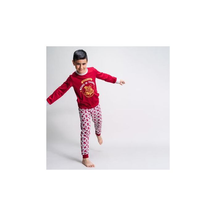 Pijama Infantil Harry Potter Rojo 3