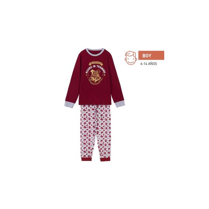 Pijama Infantil Harry Potter Rojo 6 Años