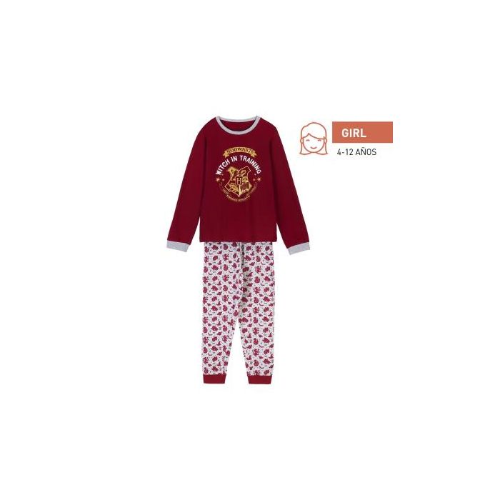 Pijama Infantil Harry Potter Rojo 6 Años