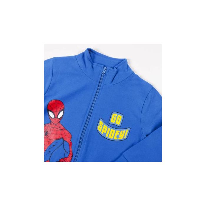 Chándal Infantil Spider-Man Azul 3