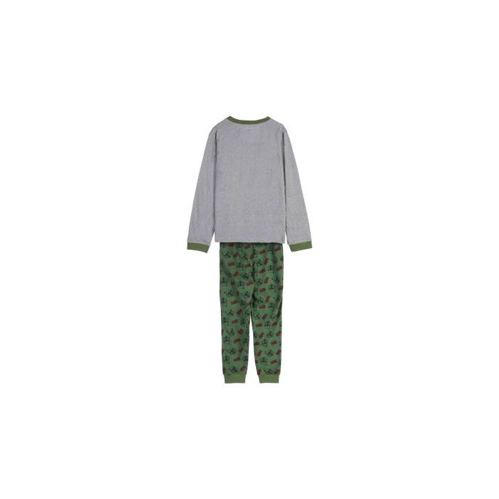 Pijama Largo Single Jersey Boba Fett Verde Oscuro 1