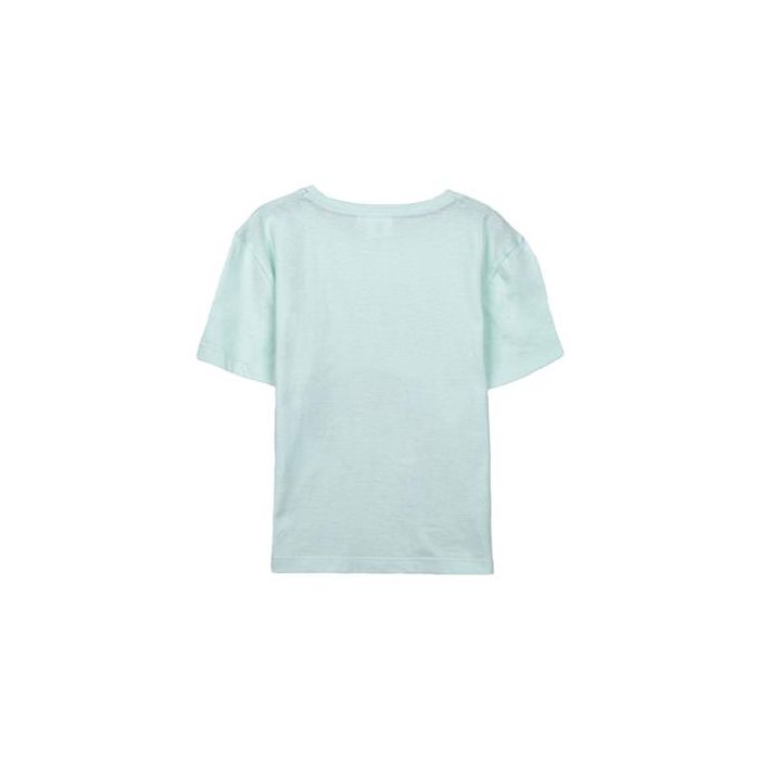 Camiseta Corta Single Jersey Princess La Sirenita Verde Claro 1