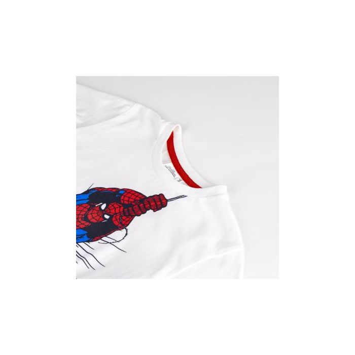 Conjunto 2 Piezas French Terry Spiderman Blanco 2