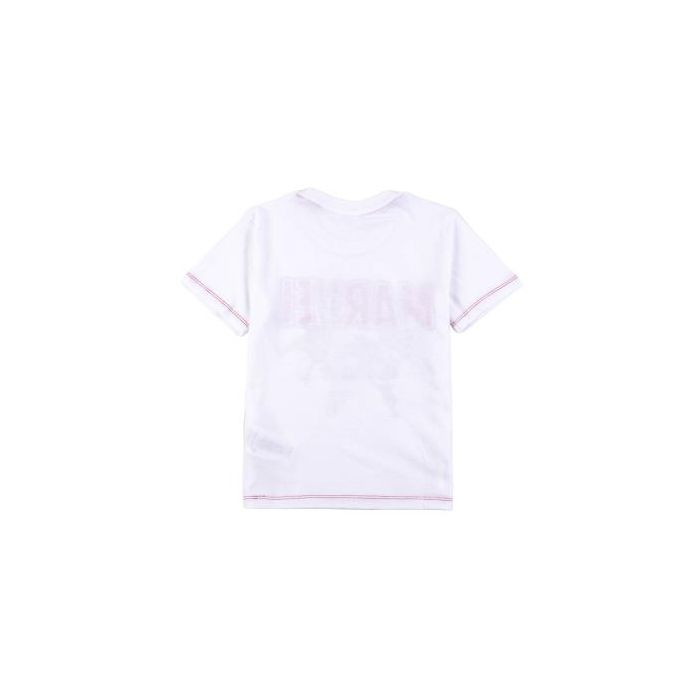 Camiseta Corta Single Jersey Marvel Blanco 12 Años 1