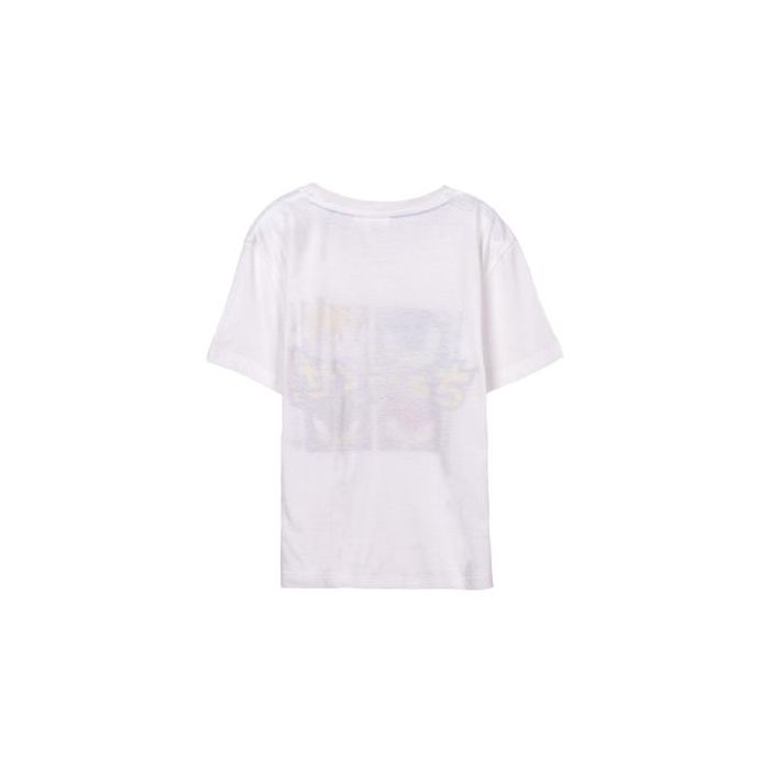 Camiseta Corta Single Jersey Sonic Blanco 1