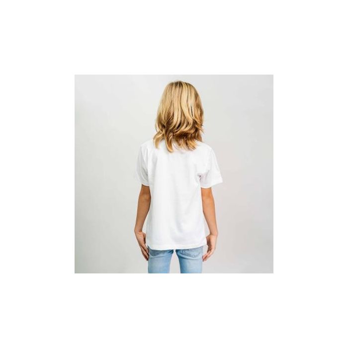 Camiseta Corta Single Jersey Sonic Blanco 4