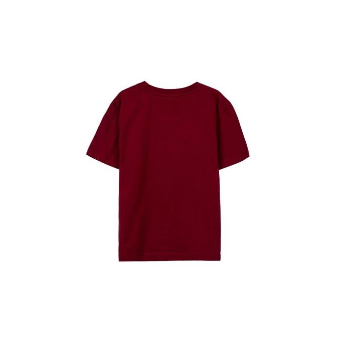 Camiseta Corta Single Jersey Harry Potter Rojo Oscuro 10 Años 1