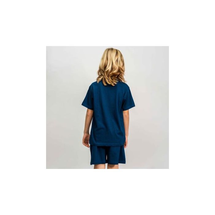 Pijama Corto Single Jersey Marvel Azul Oscuro 4