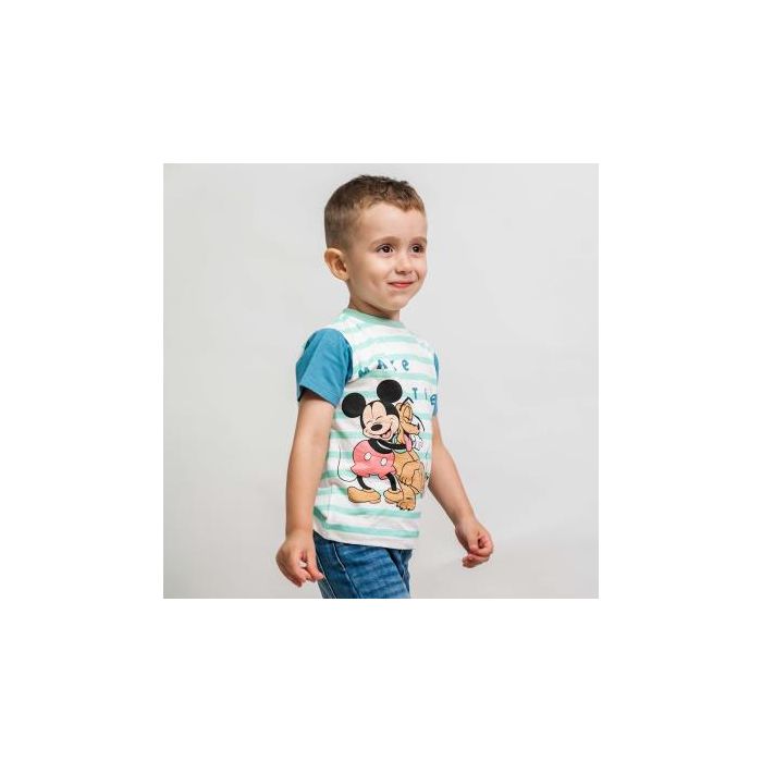 Camiseta Corta Single Jersey Mickey Multicolor 3