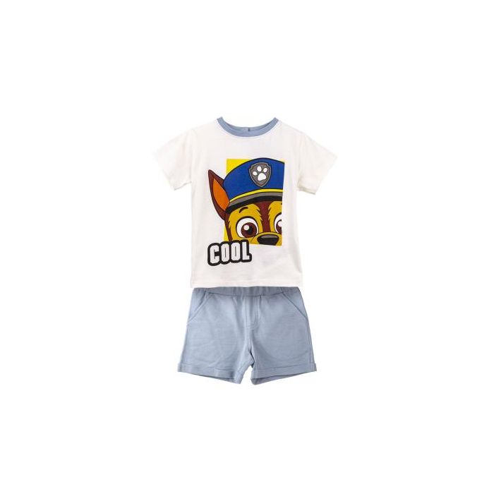 Conjunto 2 Piezas French Terry Paw Patrol Beige