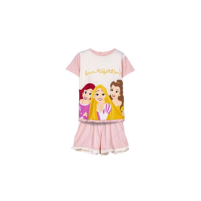 Pijama Corto Single Jersey Princess Rosa 0
