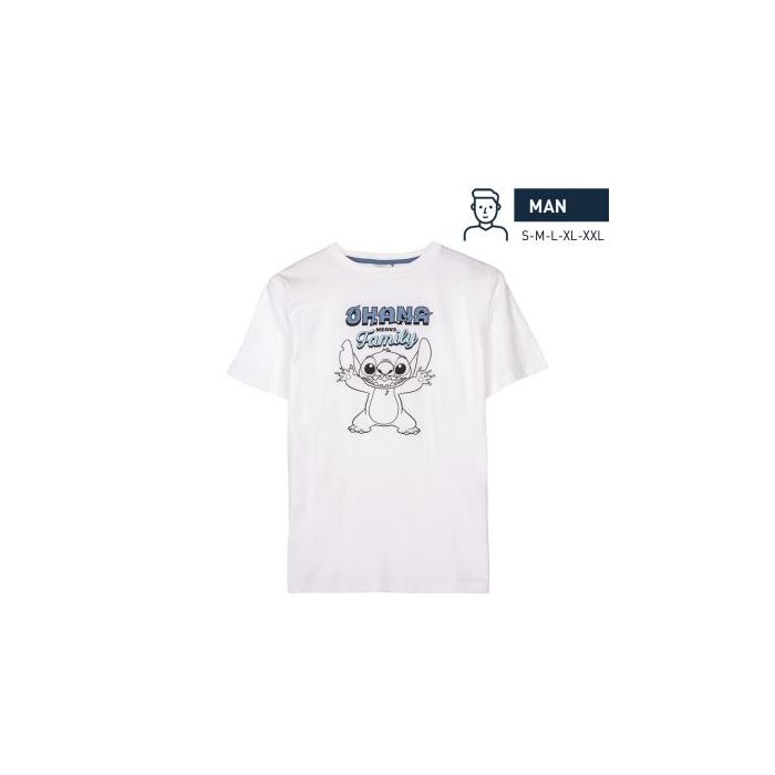 Camiseta Corta Single Jersey Stitch Blanco