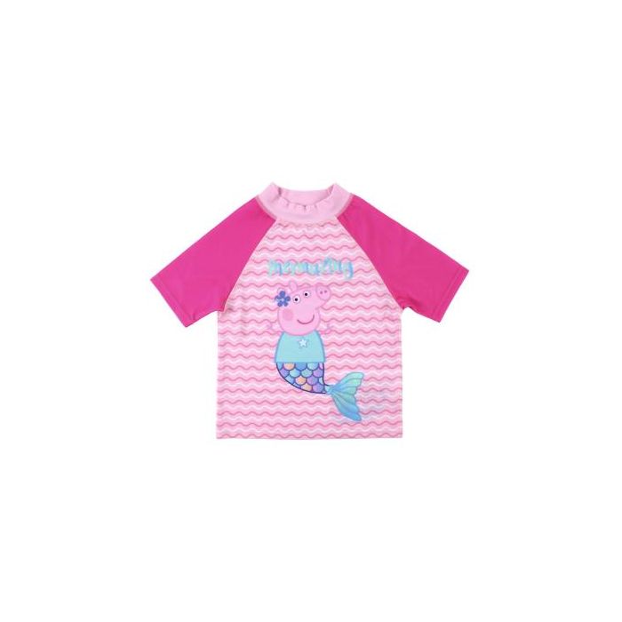 Camiseta de Baño Peppa Pig Rosa 18 Meses