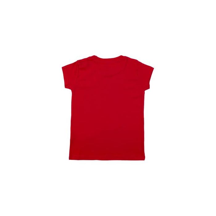 Camiseta Corta Single Jersey Minnie Rojo 8 Años 1